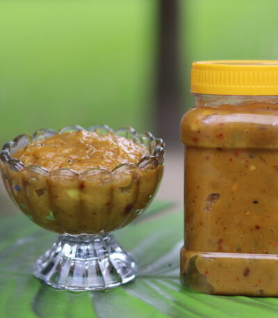 Alu Bokhra achar